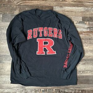 Rutgers long sleeve! Fits like a men’s large (size has rubbed off )
